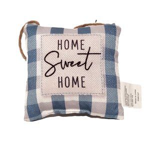 True Living Home Sweet Home Refined Rustic Hanging Door Accent Pillow 5.5"X 5.5"